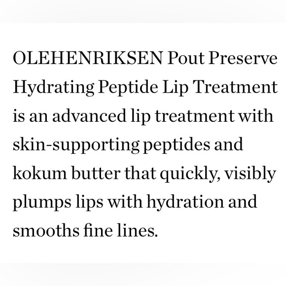 OleHenriksen Pout Preserve Hydrating Peptide Lip Treatment Citrus Sunshine - Picture 4 of 15